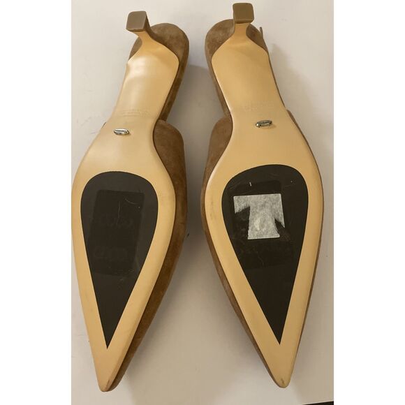 New Tony Bianco Crush Slingback Heels/Shoes in Wheat Suede,  Size 9 - Picture 7 of 7